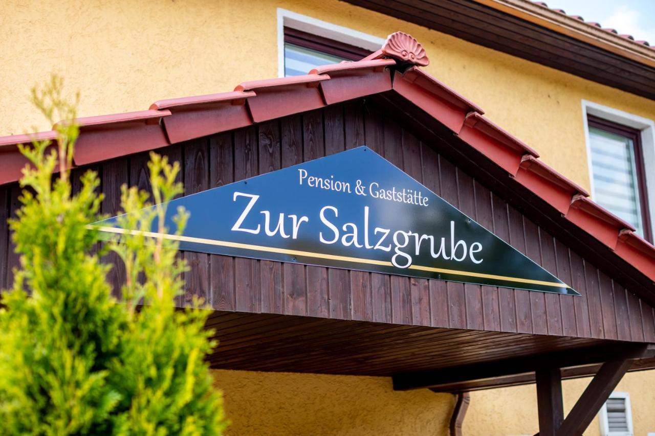 Pension & Gaststaette Zur Salzgrube Sondershausen Exterior foto